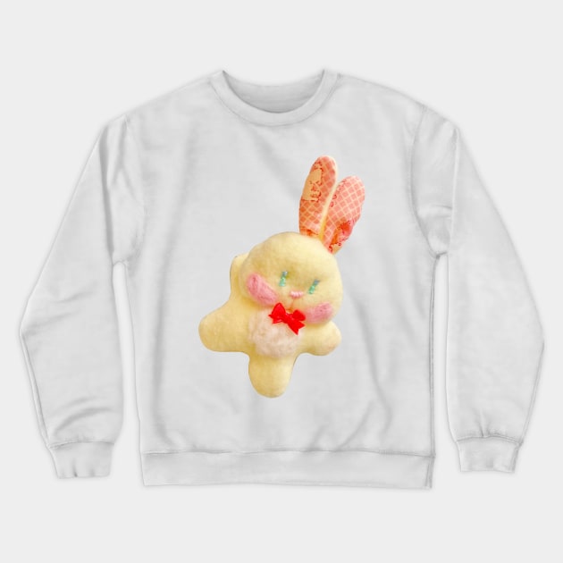 bunny plush Crewneck Sweatshirt by gummygunk